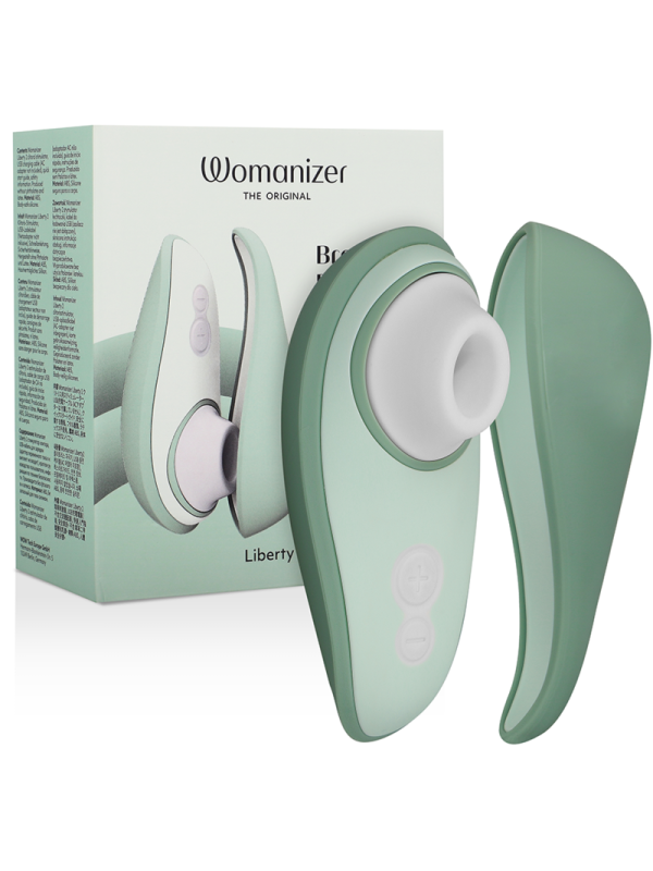 WOMANIZER - LIBERTY 2 KLITORISSTIMULATOR & SAUGGERÄT HELLGRÜN