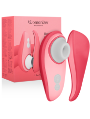 WOMANIZER - LIBERTY 2 ESTIMULADOR DE CLITÓRIS E SUCÇÃO ROSA