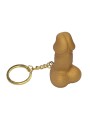 DIABLO PICANTE - SLEUTELHANGER IN DE VORM VAN EEN PENISFLUITJE IN GOUD