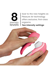 WOMANIZER - LIBERTY 2 ESTIMULADOR DE CLITÓRIS E SUCÇÃO ROSA