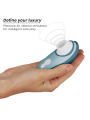 WOMANIZER - LIBERTY 2 KLITORISSTIMULATOR & SAUGROHR BLAU