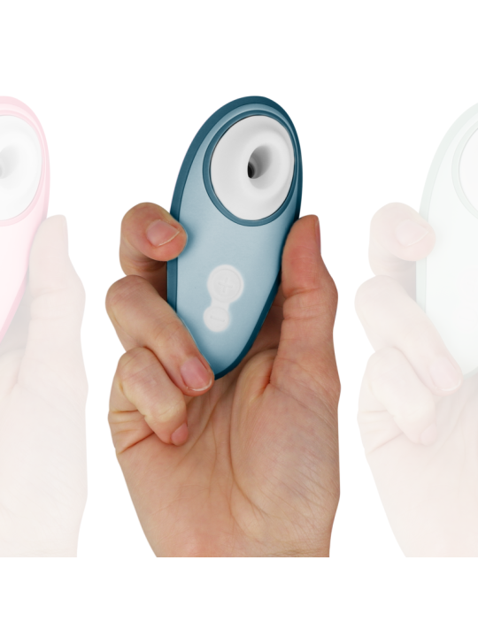 WOMANIZER - LIBERTY 2 CLITORIS STIMULATOR & ZUIG BLAUW