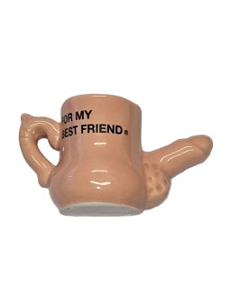 DIABLO PICANTE – IMÁN TAZA CERÁMICA CON PENE EN RELIEVE “FOR MY BEST F
