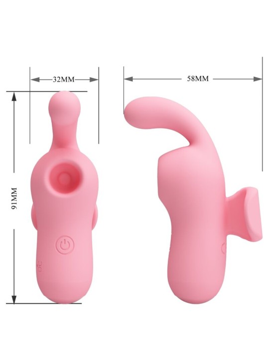 PRETTY LOVE - MINI JOUETS AMUSANTS PAR MAGIC FAIRY VIBRATEUR & SUCCION