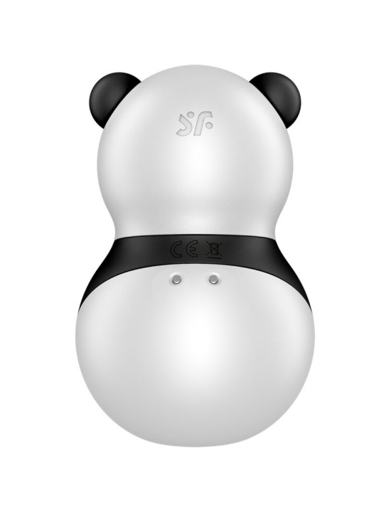 SATISFYER - POCKET PANDA STIMULATOR & VIBRATOR SCHWARZ WEISS