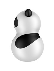 SATISFYER - POCKET PANDA STIMULATOR & VIBRATOR SCHWARZ WEISS