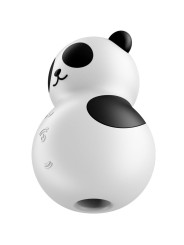 SATISFYER - POCKET PANDA STIMULATOR & VIBRATOR SCHWARZ WEISS