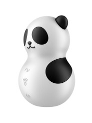 SATISFYER - POCKET PANDA STIMULATOR & VIBRATOR SCHWARZ WEISS