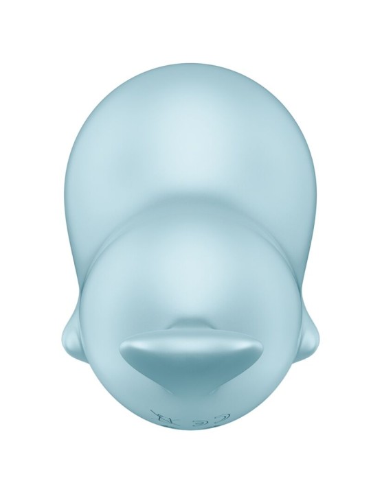 SATISFYER - SASSY SEAL STIMULATOR & VIBRATOR BLUE