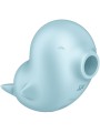 SATISFYER - SASSY SEAL STIMULATOR & VIBRATOR BLUE