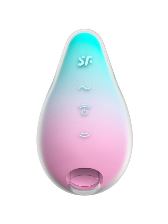 SATISFYER - MERMAID VIBES STIMULATOR & VIBRATOR MINT UND PINK