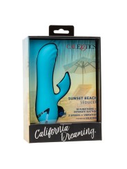 CALEXOTICS - SUNSET BEACH SEDUCER VIBRATORE E STIMOLATORE 10 FUNZIONI 