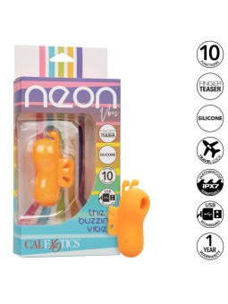 CALEXOTICS - NEON VIBES BUZZING VIBE LE STIMULATEUR DE DOIGTS 10 VIBRA