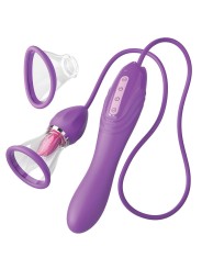 FANTASY FOR HER - MANGUEIRA DE SUCÇÃO MAX PLEASURE COM LÍNGUA ESTIMULA