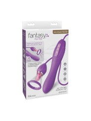 FANTASY FOR HER - MANGUEIRA DE SUCÇÃO MAX PLEASURE COM LÍNGUA ESTIMULA