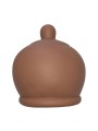 DIABLO PICANTE - BRINQUEDO ANTI-STRESS EM FORMATO DE SEIO MARROM