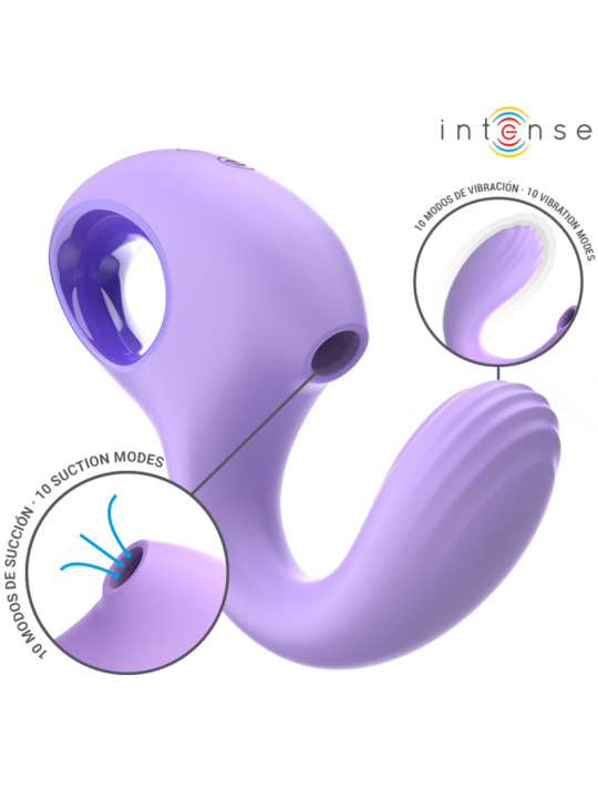 INTENSE - BAXTER VIBRADOR & ESTIMULADOR VIOLETA