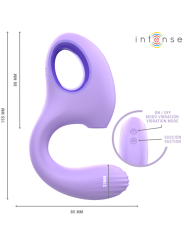 INTENSE - BAXTER VIBRADOR & ESTIMULADOR VIOLETA