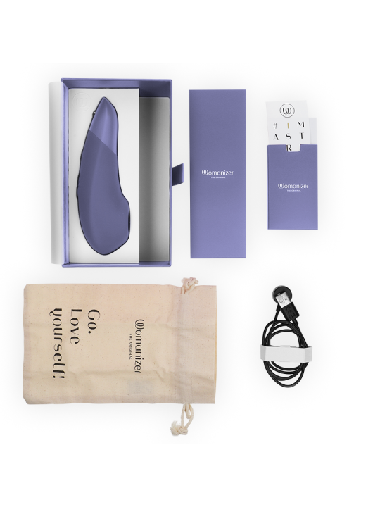 WOMANIZER - STIMOLATORE CLITORIDEO POTENZIATO LILLA