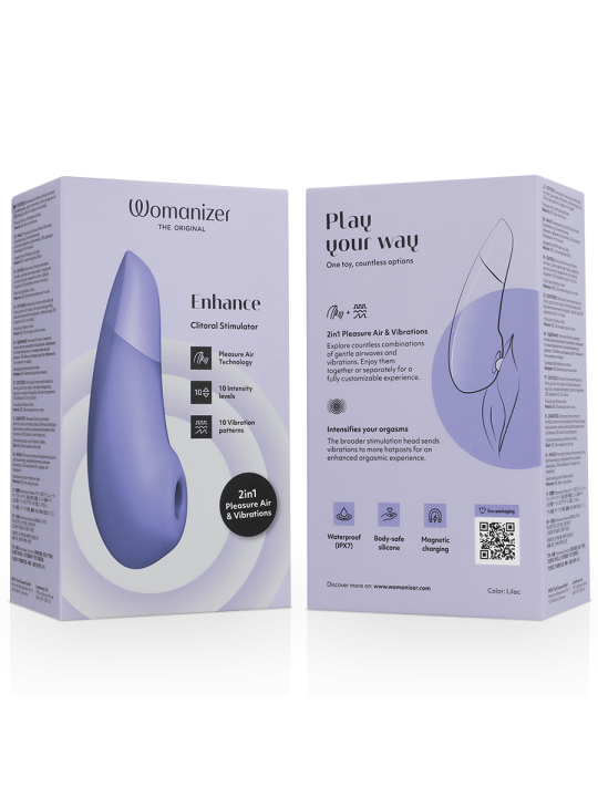 WOMANIZER - VERBESSERUNG DER KLITORISSTIMULATION LILAC