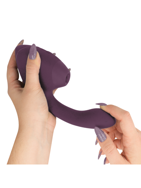 WOMANIZER - DUO NEXT STIMULATEUR CLITORIAL ET DE POINT G DOUBLE VIOLET