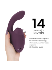 WOMANIZER - DUO NEXT STIMULATEUR CLITORIAL ET DE POINT G DOUBLE VIOLET