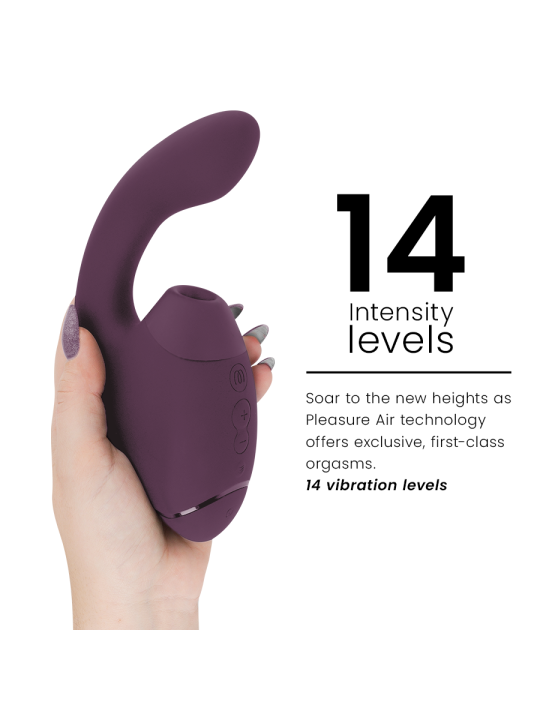 WOMANIZER - DUO NEXT STIMULATEUR CLITORIAL ET DE POINT G DOUBLE VIOLET