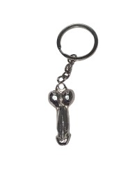 DIABLO PICANTE - SILVER METAL PENIS KEYCHAIN
