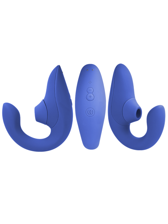 WOMANIZER - VIBRADOR ESTIMULADOR BLEND RABBIT AZUL VIBRANTE
