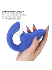 WOMANIZER - BLEND RABBIT VIBRATOR STIMULATOR VIBRANT BLUE
