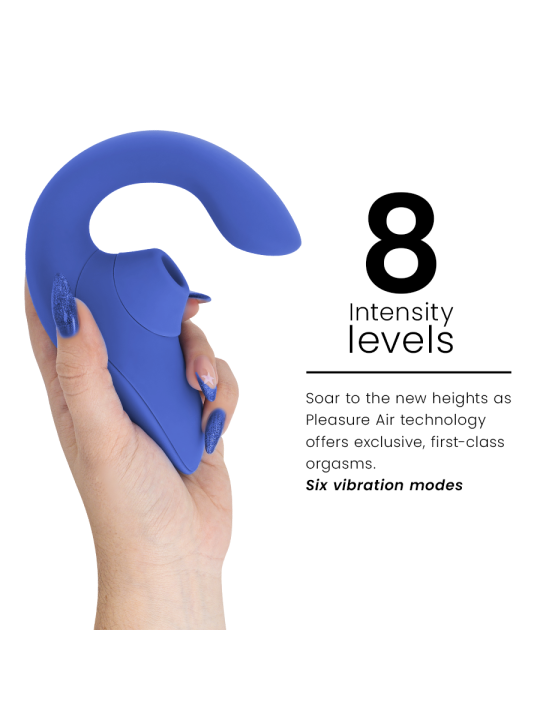 WOMANIZER - VIBRADOR ESTIMULADOR BLEND RABBIT AZUL VIBRANTE