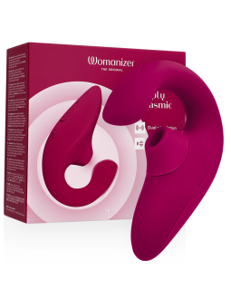 WOMANIZER - BLEND RABBIT VIBRATOR STIMULATOR VIBRANT PINK