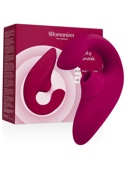 WOMANIZER - VIBRATEUR STIMULATEUR BLEND RABBIT ROSE VIBRANT