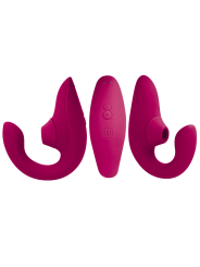 WOMANIZER - BLEND RABBIT VIBRATOR STIMULATOR VIBRANT PINK
