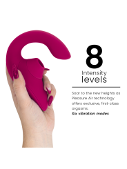 WOMANIZER - BLEND RABBIT VIBRATOR STIMULATOR VIBRANT PINK