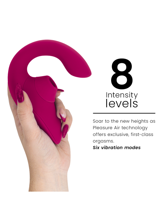 WOMANIZER - VIBRATEUR STIMULATEUR BLEND RABBIT ROSE VIBRANT