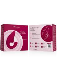 WOMANIZER - BLEND RABBIT VIBRATOR STIMULATOR VIBRANT PINK