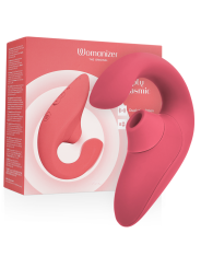WOMANIZER - BLEND RABBIT VIBRATOR STIMULATOR VIBRANT ROSE