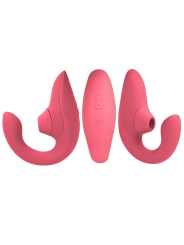 WOMANIZER - BLEND RABBIT VIBRATOR STIMULATOR VIBRANT ROSE