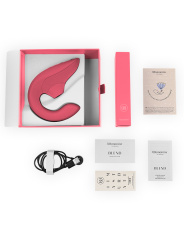 WOMANIZER - BLEND RABBIT VIBRATOR STIMULATOR VIBRANT ROSE