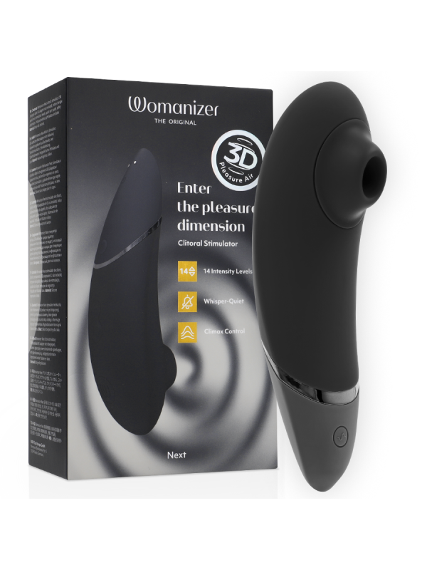 WOMANIZER - NEXT CLITORIAL STIMULATOR BLACK