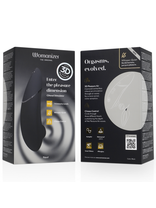 WOMANIZER - PRÓXIMO ESTIMULADOR CLITORIAL PRETO