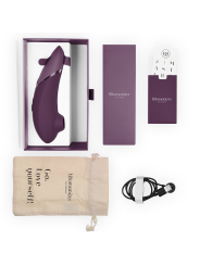 WOMANIZER - PRÓXIMO ESTIMULADOR CLITORIAL ROXO ESCURO