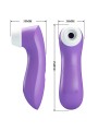 ROMANCE - SUCCIONADOR DE CLÍTORIS CON TECNOLOGÍA DE PULSACIÓN MORADO