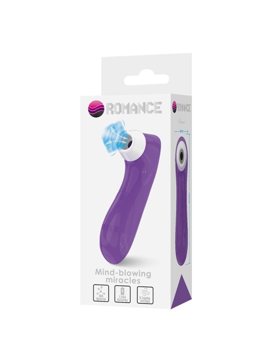 ROMANCE - APARELHO DE SUCÇÃO CLITORIAL COM TECNOLOGIA DE PULSAÇÃO ROXO