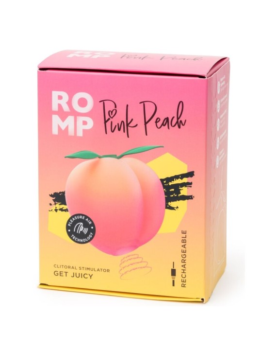 ROMP - PINK PEACH SUCCIONADOR DE CLÍTORIS FORMA MELOCOTÓN