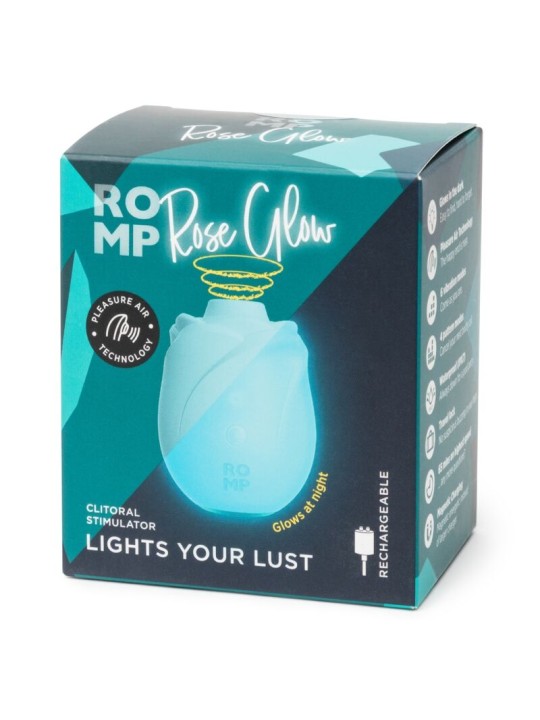 ROMP - ROSE OUTIL DE SUCCION CLITORIDIENNE GLOW PHOSPHORESCENT