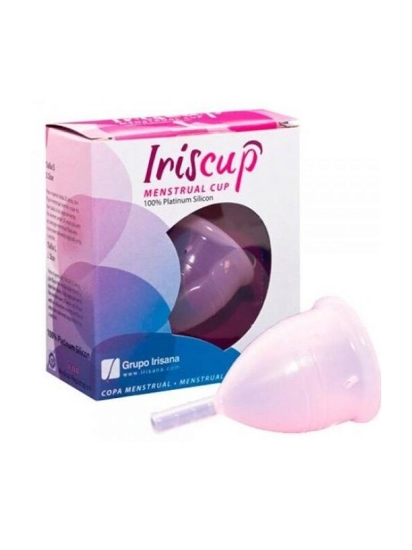 IRISCUP - COPO GRANDE DO MÊS ROSA + SACO ESTERILIZADOR GRATUITO