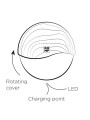 ROMP - SPIN CLITORAL SUCTION ANTITUDE WITH ROTATING OPENING AND CLOSIN