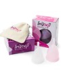 IRISCUP - COPO GRANDE DO MÊS ROSA + SACO ESTERILIZADOR GRATUITO